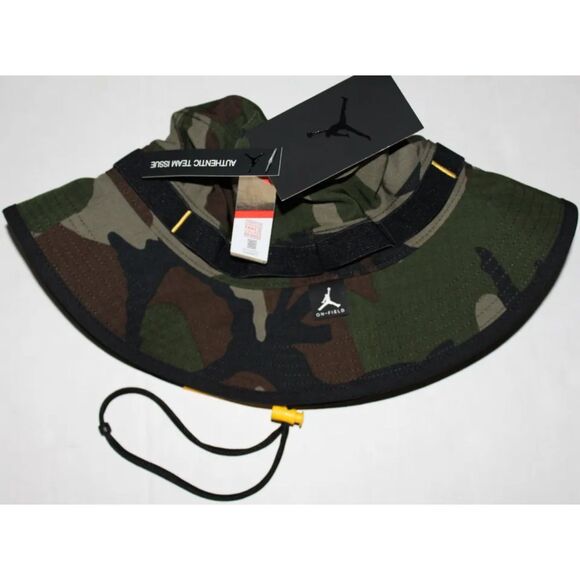 Michigan Wolverines Jordan Brand Boonie SZ Medium/Large Bucket Hat Camo On Field - Picture 3 of 4